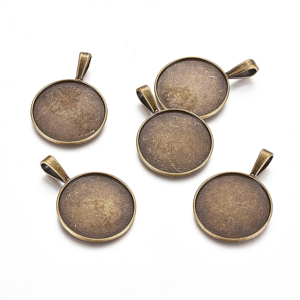 PandaHall Tibetan Style Pendant Cabochon Settings, Plain Edge Bezel Cups, DIY Findings for Jewelry Making, Flat Round, Lead Free, Antique...
PandaHall Tibetan Style Pendant Cabochon Settings, Plain Edge Bezel Cups, DIY Findings for Jewelry Making, Flat Round, Lead Free, Antique...