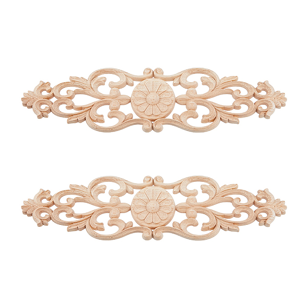PandaHall Natural Wood Carved Onlay Applique Craft, Unpainted Onlay Furniture Home Decoration, Flower, Moccasin, 320x82x9mm Wood Flower..., Orange
PandaHall Natural Wood Carved Onlay Applique Craft, Unpainted Onlay Furniture Home Decoration, Flower, Moccasin, 320x82x9mm Wood Flower..., Orange