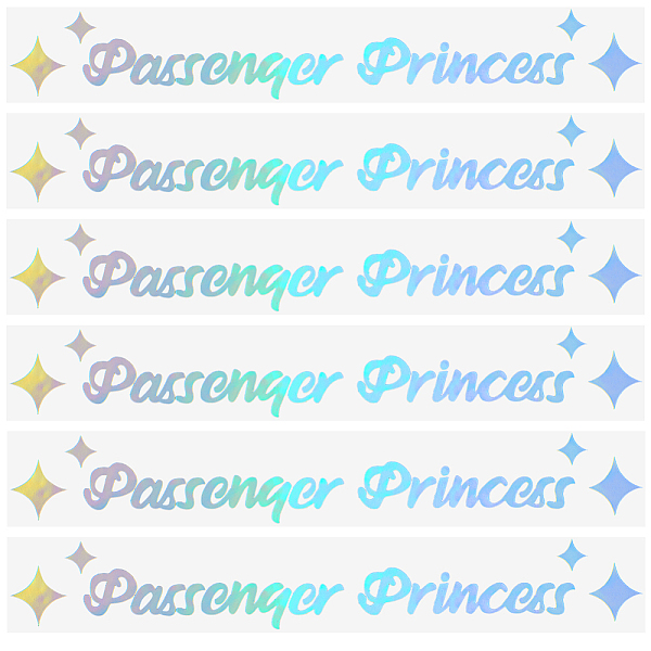 PandaHall GORGECRAFT 6 Sheet Rearview Mirror Decal Passenger Princess Vanity Mirror Stickers Silver Waterproof Self Adhesive Positive...
PandaHall GORGECRAFT 6 Sheet Rearview Mirror Decal Passenger Princess Vanity Mirror Stickers Silver Waterproof Self Adhesive Positive...