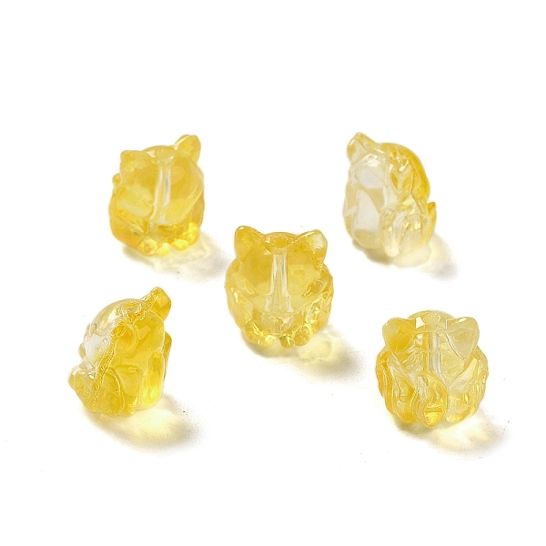 PandaHall Transparent Glass Beads, Gradient Color, Fox, Yellow, 16x14x12.5mm, Hole: 1.5mm Glass Fox Yellow
PandaHall Transparent Glass Beads, Gradient Color, Fox, Yellow, 16x14x12.5mm, Hole: 1.5mm Glass Fox Yellow