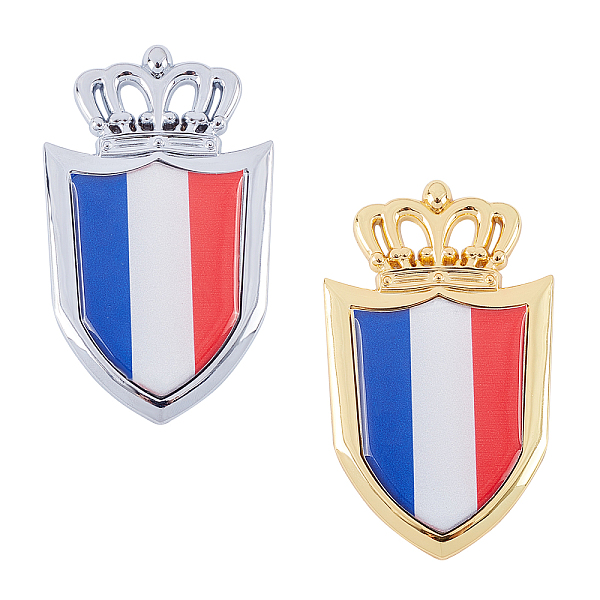 PandaHall Zinc Alloy Enamel Car Stickers, DIY Car Decorations, Flag Pattern, Badge, France Flag, 88x52.5x5.5mm, Sticker: 88x52.5x1mm, 2...
PandaHall Zinc Alloy Enamel Car Stickers, DIY Car Decorations, Flag Pattern, Badge, France Flag, 88x52.5x5.5mm, Sticker: 88x52.5x1mm, 2...