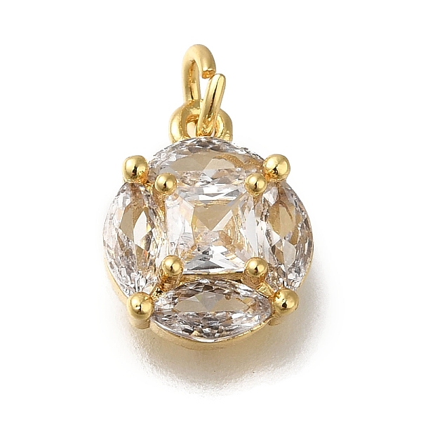 PandaHall Rack Plating Brass Micro Pave Cubic Zirconia Pendants, Long-Lasting Plated, Cadmium Free & Lead Free, Flat Round, Real 18K Gold..., Clear
PandaHall Rack Plating Brass Micro Pave Cubic Zirconia Pendants, Long-Lasting Plated, Cadmium Free & Lead Free, Flat Round, Real 18K Gold..., Clear