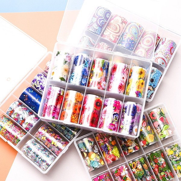 PandaHall Nail Art Transfer Stickers, Nail Decals, DIY Nail Tips Decoration for Women, Butterfly Pattern, Butterfly Pattern, 40mm, about..., Multicolor
PandaHall Nail Art Transfer Stickers, Nail Decals, DIY Nail Tips Decoration for Women, Butterfly Pattern, Butterfly Pattern, 40mm, about..., Multicolor