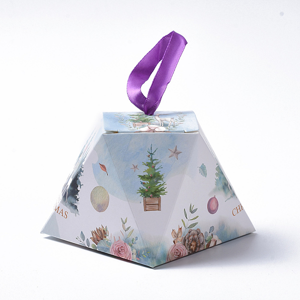 PandaHall Christmas Gift Boxes, with Ribbon, Gift Wrapping Bags, for Presents Candies Cookies, Light Blue, 8.1x8.1x6.4cm Paper Polygon Blue
PandaHall Christmas Gift Boxes, with Ribbon, Gift Wrapping Bags, for Presents Candies Cookies, Light Blue, 8.1x8.1x6.4cm Paper Polygon Blue