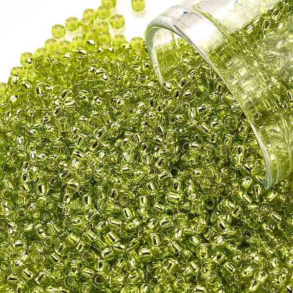 PandaHall TOHO Round Seed Beads, Japanese Seed Beads, (24) Silver Lined Lime Green, 11/0, 2.2mm, Hole: 0.8mm, about 50000pcs/pound Glass...
PandaHall TOHO Round Seed Beads, Japanese Seed Beads, (24) Silver Lined Lime Green, 11/0, 2.2mm, Hole: 0.8mm, about 50000pcs/pound Glass...