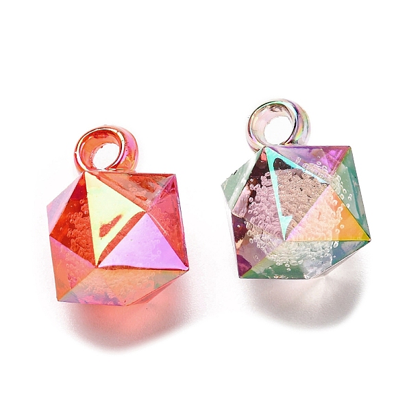 PandaHall UV Plating Rainbow Iridescent Transparent Acrylic Bubble Pendants, Faceted, Cube, Mixed Color, 19x14x14mm, Hole: 3mm Acrylic Cube..., Multicolor
PandaHall UV Plating Rainbow Iridescent Transparent Acrylic Bubble Pendants, Faceted, Cube, Mixed Color, 19x14x14mm, Hole: 3mm Acrylic Cube..., Multicolor