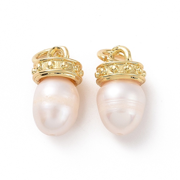 PandaHall Rack Plating Shell Pearls Charms, with Brass Findings and Jump Ring, Long-Lasting Plated, Cadmium Free & Lead Free, Oval, Real 18K..., White
PandaHall Rack Plating Shell Pearls Charms, with Brass Findings and Jump Ring, Long-Lasting Plated, Cadmium Free & Lead Free, Oval, Real 18K..., White