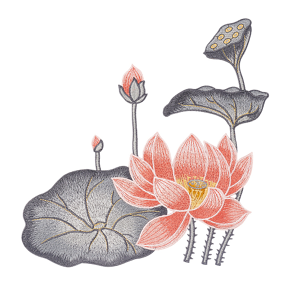 PandaHall arricraft 1 Pc Embroidered Sewing Applique Patches, Lotus Blossom Polyester Fabrics Decorative Patches Clothing Accessories for...
PandaHall arricraft 1 Pc Embroidered Sewing Applique Patches, Lotus Blossom Polyester Fabrics Decorative Patches Clothing Accessories for...