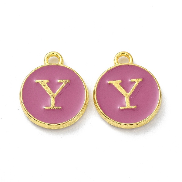 PandaHall Golden Plated Alloy Enamel Charms, Cadmium Free & Lead Free, Enamelled Sequins, Flamingo, Flat Round with Letter, Letter.Y..., Pink
PandaHall Golden Plated Alloy Enamel Charms, Cadmium Free & Lead Free, Enamelled Sequins, Flamingo, Flat Round with Letter, Letter.Y..., Pink