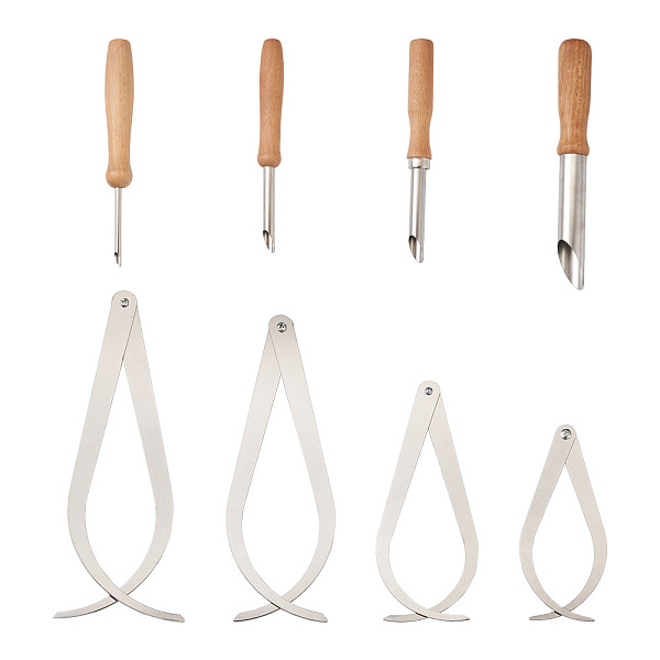 PandaHall Tool Sets, with Alloy Bent-leg Caliper Clay Sculpture Ceramic Measuring Tools and Stainless Steel Round Punch Sketching Art Tools...
PandaHall Tool Sets, with Alloy Bent-leg Caliper Clay Sculpture Ceramic Measuring Tools and Stainless Steel Round Punch Sketching Art Tools...