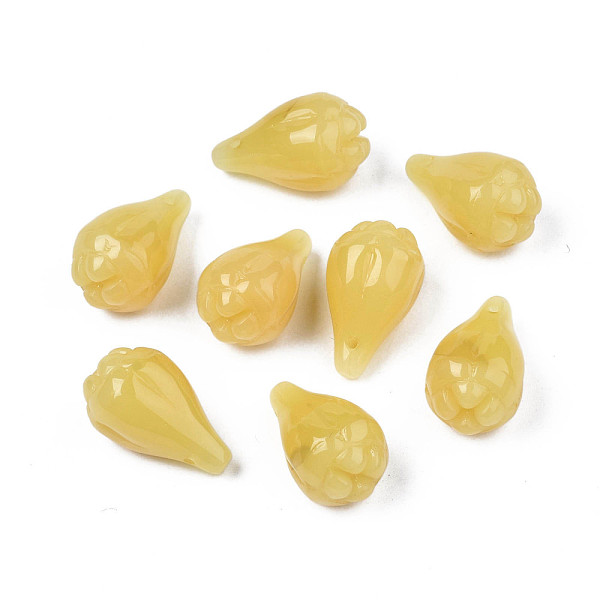 PandaHall Transparent Spray Painted Glass Pendants, Flower Bud, Light Khaki, 10x17mm, Hole: 0.9mm Glass Flower
PandaHall Transparent Spray Painted Glass Pendants, Flower Bud, Light Khaki, 10x17mm, Hole: 0.9mm Glass Flower