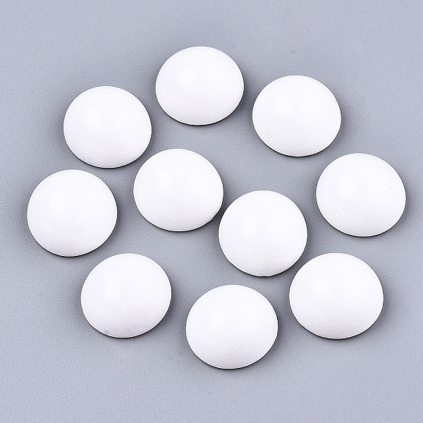 PandaHall Spray Painted White Wood Cabochons, Half Round, White, 20x10mm Wood Half Round White
PandaHall Spray Painted White Wood Cabochons, Half Round, White, 20x10mm Wood Half Round White