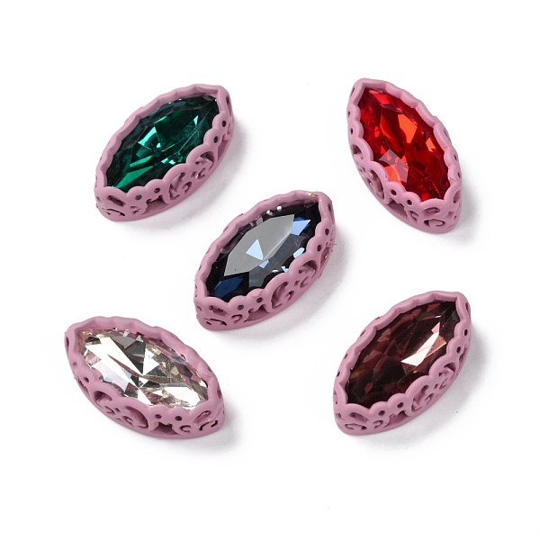 PandaHall Sew on Rhinestone, Glass Rhinestone, with Brass Findings, Garments Accessories, Horse Eye, Mixed Color, Plum, 17.5x9.5x5.5mm, Hole..., Purple
PandaHall Sew on Rhinestone, Glass Rhinestone, with Brass Findings, Garments Accessories, Horse Eye, Mixed Color, Plum, 17.5x9.5x5.5mm, Hole..., Purple