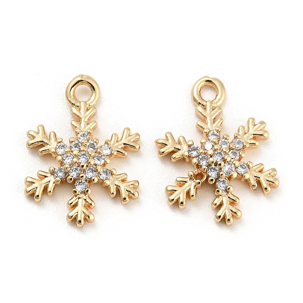 PandaHall Brass Micro Cubic Zirconia Charms, Snowflake, Real 18K Gold Plated, 14x10x2.5mm, Hole: 1.2mm Brass+Cubic Zirconia Snowflake Clear
PandaHall Brass Micro Cubic Zirconia Charms, Snowflake, Real 18K Gold Plated, 14x10x2.5mm, Hole: 1.2mm Brass+Cubic Zirconia Snowflake Clear