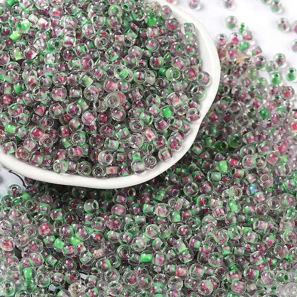 PandaHall Transparent Inside Colours Glass Seed Beads, Round Hole, Round, Spring Green, 4x3mm, Hole: 1.4mm, about 6428pcs/pound Glass
PandaHall Transparent Inside Colours Glass Seed Beads, Round Hole, Round, Spring Green, 4x3mm, Hole: 1.4mm, about 6428pcs/pound Glass