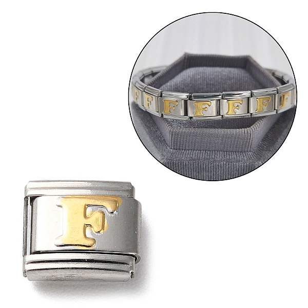 PandaHall Rectangle 206 Stainless Steel Enamel Connector Charms, DIY Handmade Module Bracelet Accessories, Platinum, Letter, 9x10x4~6mm...
PandaHall Rectangle 206 Stainless Steel Enamel Connector Charms, DIY Handmade Module Bracelet Accessories, Platinum, Letter, 9x10x4~6mm...