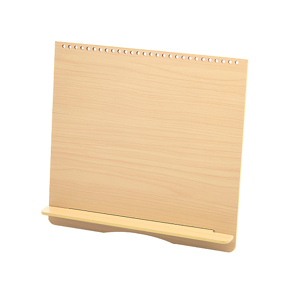 PandaHall Rectangle Shape Wooden Calendar Display Holder Stand, Brochure Holder Desk Decoration for Office Home, Blanched Almond...
PandaHall Rectangle Shape Wooden Calendar Display Holder Stand, Brochure Holder Desk Decoration for Office Home, Blanched Almond...