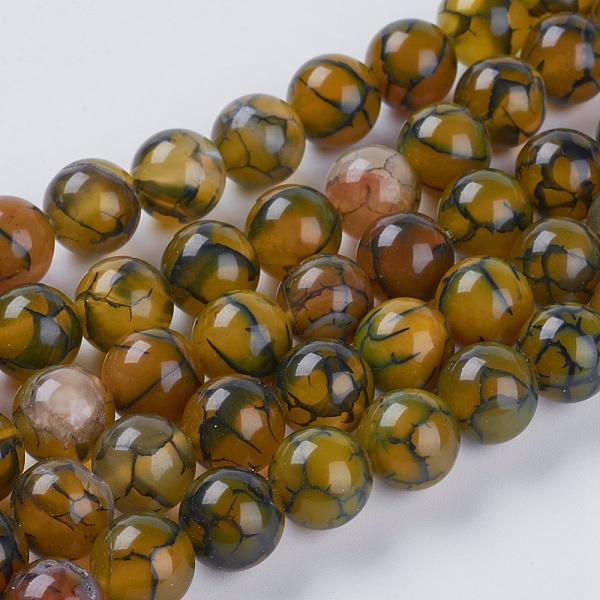 PandaHall Natural Dragon Veins Agate Beads Strands, Dyed, Round, Olive, 10mm, Hole: 1mm Dragon Veins Agate Round Green
PandaHall Natural Dragon Veins Agate Beads Strands, Dyed, Round, Olive, 10mm, Hole: 1mm Dragon Veins Agate Round Green