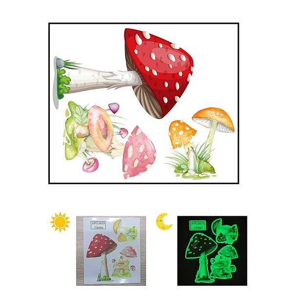 PandaHall Glow in The Dark Mushroom Switch Wall Stickers, Luminous Cartoon PVC Light Switch Decals, for Kids'Bedroom Living Room, Sea Green...
PandaHall Glow in The Dark Mushroom Switch Wall Stickers, Luminous Cartoon PVC Light Switch Decals, for Kids'Bedroom Living Room, Sea Green...
