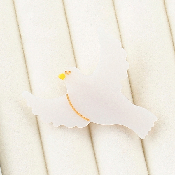 PandaHall Cute Cellulose Acetate(Resin) Alligator Hair Clips, Hair Accessories for Girls, Pigeon, 55x45x18mm Cellulose Acetate Pigeon
PandaHall Cute Cellulose Acetate(Resin) Alligator Hair Clips, Hair Accessories for Girls, Pigeon, 55x45x18mm Cellulose Acetate Pigeon