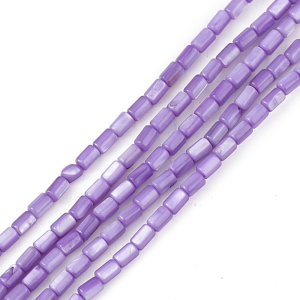 PandaHall Natural Freshwater Shell Dyed Beads Strands, Column, Medium Purple, 4.8x3mm, Hole: 0.8mm, about 78pcs/strand, 14.96''(38cm)...
PandaHall Natural Freshwater Shell Dyed Beads Strands, Column, Medium Purple, 4.8x3mm, Hole: 0.8mm, about 78pcs/strand, 14.96''(38cm)...