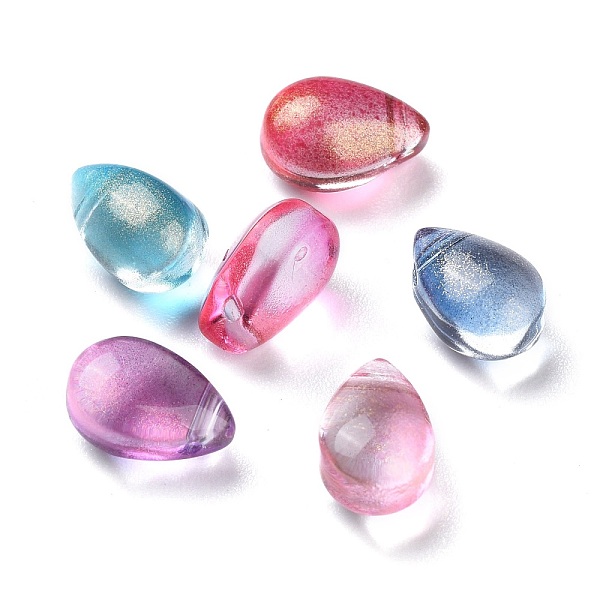 PandaHall Transparent Glass Charms, Glitter Gold Powder, Teardrop, Mixed Color, 9x6x5mm, Hole: 1mm Glass Teardrop Multicolor
PandaHall Transparent Glass Charms, Glitter Gold Powder, Teardrop, Mixed Color, 9x6x5mm, Hole: 1mm Glass Teardrop Multicolor