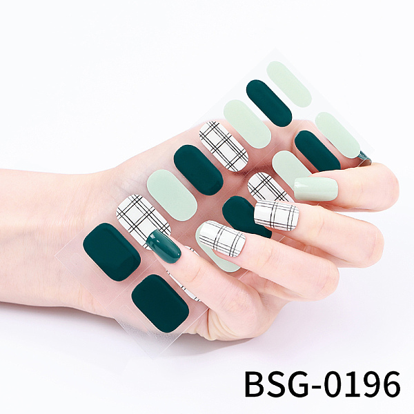 PandaHall Nail Art Full Cover Nail Stickers, Glitter Powder Stickers, Self-Adhesive, for Nail Tips Decorations, Dark Slate Gray...
PandaHall Nail Art Full Cover Nail Stickers, Glitter Powder Stickers, Self-Adhesive, for Nail Tips Decorations, Dark Slate Gray...