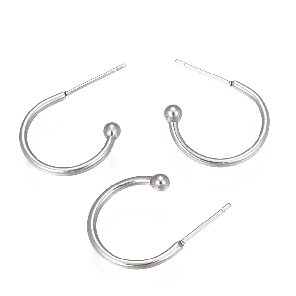 PandaHall 304 Stainless Steel Earring Hooks, Stainless Steel Color, 17x22x1.5mm, Pin: 1mm 304 Stainless Steel Ring
PandaHall 304 Stainless Steel Earring Hooks, Stainless Steel Color, 17x22x1.5mm, Pin: 1mm 304 Stainless Steel Ring