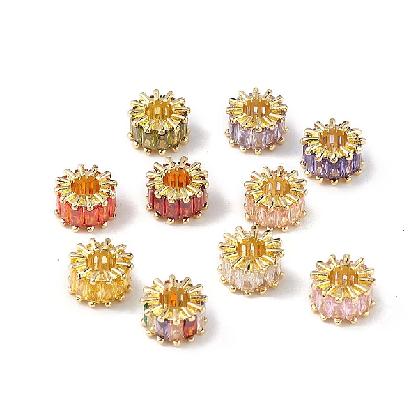 PandaHall Rack Plating Brass Micro Pave Cubic Zirconia Beads, Cadmium Free & Lead Free, Long-Lasting Plated, Real 18K Gold Plated, Column..., Multicolor
PandaHall Rack Plating Brass Micro Pave Cubic Zirconia Beads, Cadmium Free & Lead Free, Long-Lasting Plated, Real 18K Gold Plated, Column..., Multicolor