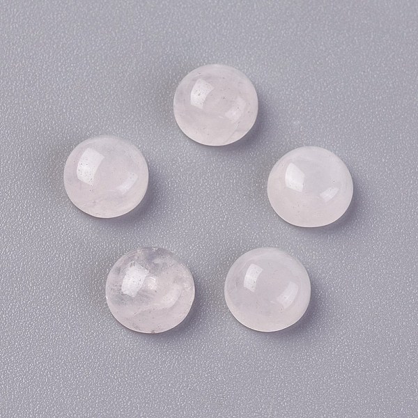 PandaHall Natural Rose Quartz Cabochons, Half Round, 6x3~3.5mm Rose Quartz Half Round
PandaHall Natural Rose Quartz Cabochons, Half Round, 6x3~3.5mm Rose Quartz Half Round