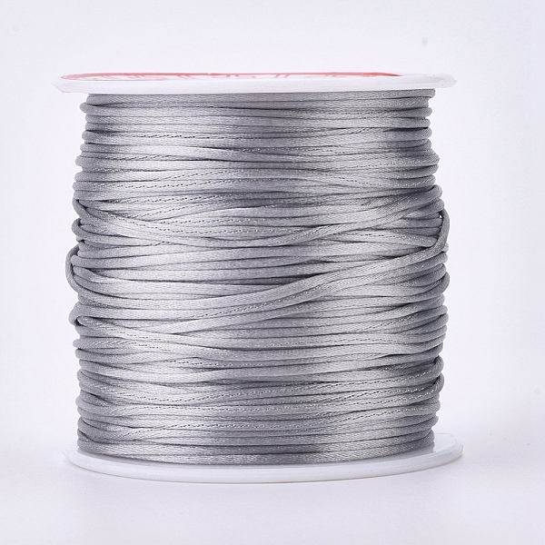 PandaHall Round Nylon Threads, for Chinese Knot Making, Light Grey, 1.5mm, about 50yards/roll. Nylon Gray
PandaHall Round Nylon Threads, for Chinese Knot Making, Light Grey, 1.5mm, about 50yards/roll. Nylon Gray