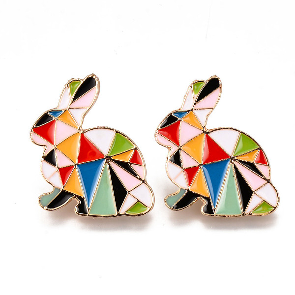 PandaHall Alloy Enamel Brooches, Enamel Pin, with Brass Butterfly Clutches, Rabbit, Light Gold, Cadmium Free & Nickel Free & Lead Free...
PandaHall Alloy Enamel Brooches, Enamel Pin, with Brass Butterfly Clutches, Rabbit, Light Gold, Cadmium Free & Nickel Free & Lead Free...