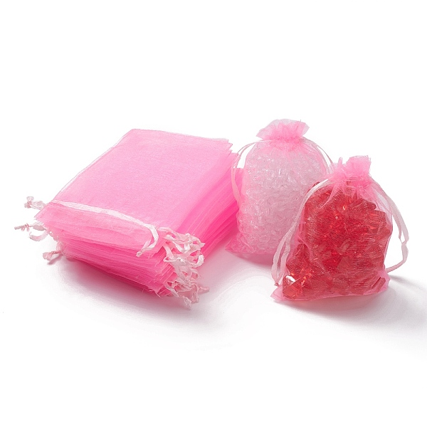 PandaHall Organza Gift Bags with Drawstring, Jewelry Pouches, Wedding Party Christmas Favor Gift Bags, Pink, 12x9cm Organza Rectangle Pink
PandaHall Organza Gift Bags with Drawstring, Jewelry Pouches, Wedding Party Christmas Favor Gift Bags, Pink, 12x9cm Organza Rectangle Pink