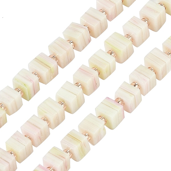 PandaHall Handmade Nepalese Lampwork Beads Strands, 3D Cube Box Shape, Floral White, 5.5x6x5.5mm, Hole: 1mm, about 51~53pcs/strand...
PandaHall Handmade Nepalese Lampwork Beads Strands, 3D Cube Box Shape, Floral White, 5.5x6x5.5mm, Hole: 1mm, about 51~53pcs/strand...