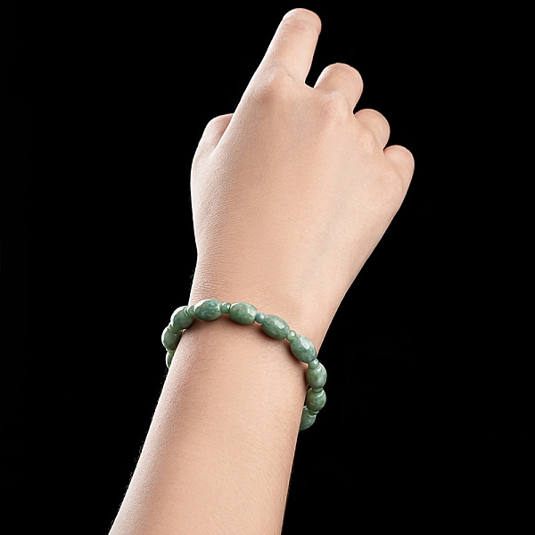 PandaHall Natural Jadeite Oval Stretch Bracelets, Inner Diameter: 2 inch(5cm) Jadeite Oval
PandaHall Natural Jadeite Oval Stretch Bracelets, Inner Diameter: 2 inch(5cm) Jadeite Oval
