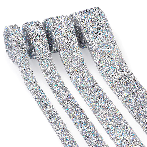 PandaHall Glitter Resin Hotfix Rhinestone(Hot Melt Adhesive On The Back), Rhinestone Trimming, Costume Accessories, Clear AB, 15~40x2.3mm..., White
PandaHall Glitter Resin Hotfix Rhinestone(Hot Melt Adhesive On The Back), Rhinestone Trimming, Costume Accessories, Clear AB, 15~40x2.3mm..., White