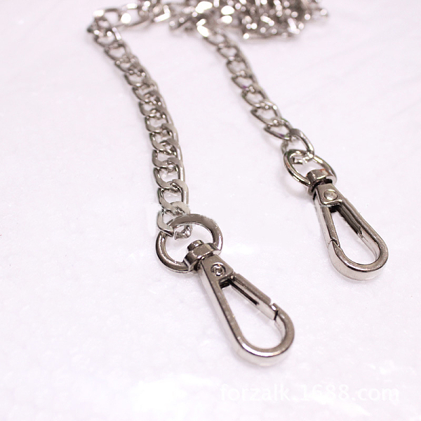 PandaHall Iron Handbag Chain Straps, with Clasps, for Handbag or Shoulder Bag Replacement, Platinum, 40x0.8x0.2cm Iron
PandaHall Iron Handbag Chain Straps, with Clasps, for Handbag or Shoulder Bag Replacement, Platinum, 40x0.8x0.2cm Iron