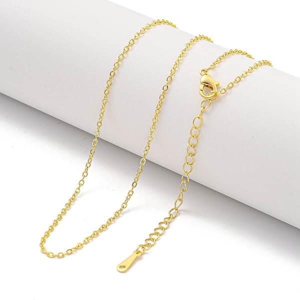 PandaHall Brass Cable Chain Necklaces for Women, Real 18K Gold Plated, 18.03 inch(458mm) Brass
PandaHall Brass Cable Chain Necklaces for Women, Real 18K Gold Plated, 18.03 inch(458mm) Brass