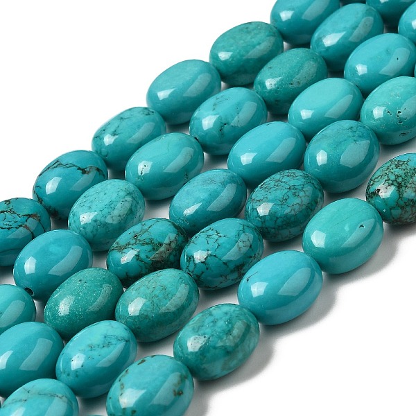 PandaHall Natural Howlite Beads Strands, Dyed, Egg Shape, Turquoise, 15.5~16x13~13.5x8.5~10mm, Hole: 1.2mm, about 25pcs/strand..., Green
PandaHall Natural Howlite Beads Strands, Dyed, Egg Shape, Turquoise, 15.5~16x13~13.5x8.5~10mm, Hole: 1.2mm, about 25pcs/strand..., Green