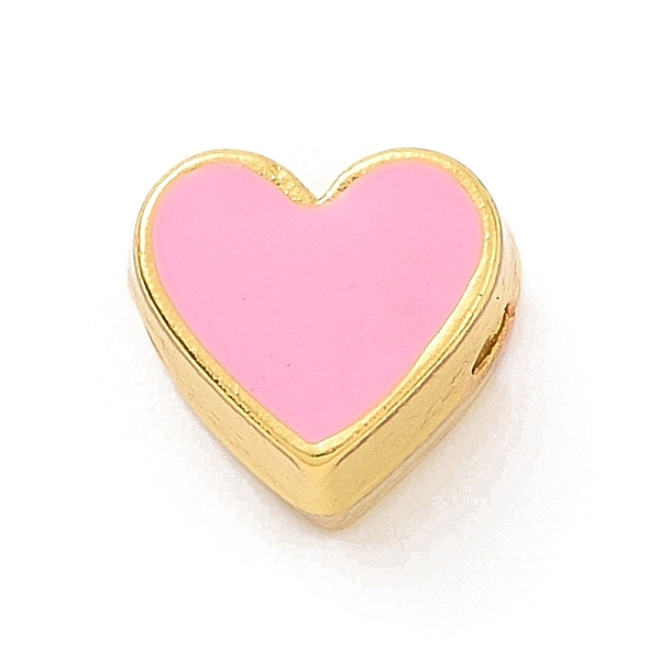 PandaHall Eco-friendly Rack Plating Brass Enamel Beads, Cadmium Free & Lead Free, Long-Lasting Plated, Real 18K Gold Plated, Heart, Pearl...
PandaHall Eco-friendly Rack Plating Brass Enamel Beads, Cadmium Free & Lead Free, Long-Lasting Plated, Real 18K Gold Plated, Heart, Pearl...