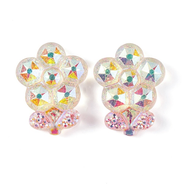 PandaHall Transparent Epoxy Resin Flower Decoden Cabochons, with Glitter Powder, Pearl Pink, 25x19.5x6.5mm Epoxy Resin Flower
PandaHall Transparent Epoxy Resin Flower Decoden Cabochons, with Glitter Powder, Pearl Pink, 25x19.5x6.5mm Epoxy Resin Flower