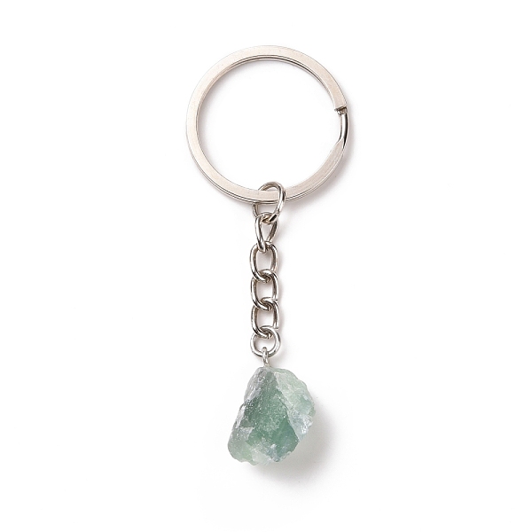 PandaHall Natural Green Aventurine Keychain, with 201 Stainless Steel Finding, 7.5~8cm Green Aventurine Nuggets
PandaHall Natural Green Aventurine Keychain, with 201 Stainless Steel Finding, 7.5~8cm Green Aventurine Nuggets
