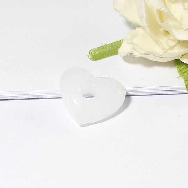 PandaHall Handmade Lampwork Perfume Bottle Pendant, Square&Heart, White, 22x25mm Lampwork Heart White
PandaHall Handmade Lampwork Perfume Bottle Pendant, Square&Heart, White, 22x25mm Lampwork Heart White
