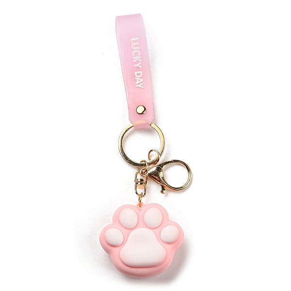 PandaHall Epoxy Resin Cat Paw Keychain, Cute Charm Golden Tone Alloy Key Ring Ornament, Pink, 45x50mm Epoxy Resin Others Pink
PandaHall Epoxy Resin Cat Paw Keychain, Cute Charm Golden Tone Alloy Key Ring Ornament, Pink, 45x50mm Epoxy Resin Others Pink