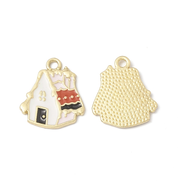 PandaHall Alloy Enamel Pendants, House Charm, Golden, Misty Rose, 19.5x17x1.4mm, Hole: 2mm Alloy+Enamel Building
PandaHall Alloy Enamel Pendants, House Charm, Golden, Misty Rose, 19.5x17x1.4mm, Hole: 2mm Alloy+Enamel Building