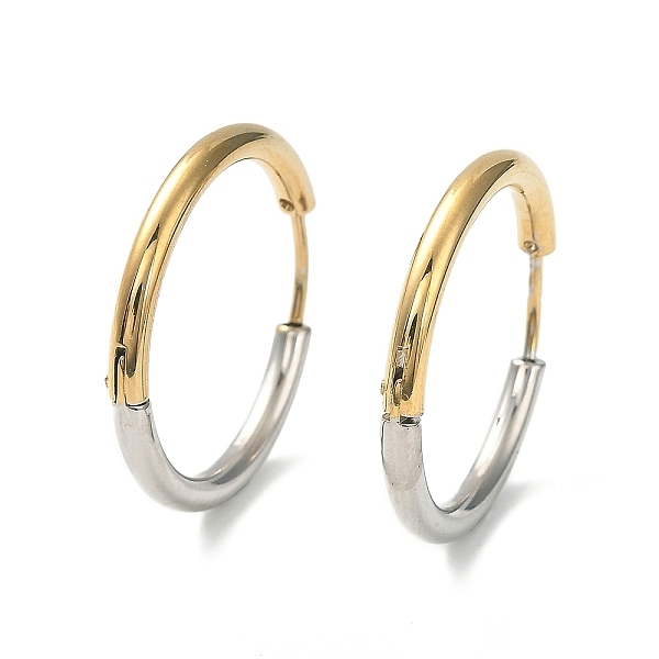 PandaHall Ion Plating(IP) Two Tone 304 Stainless Steel Huggie Hoop Earrings, with 316 Surgical Stainless Steel Pins for Women, Golden &...
PandaHall Ion Plating(IP) Two Tone 304 Stainless Steel Huggie Hoop Earrings, with 316 Surgical Stainless Steel Pins for Women, Golden &...