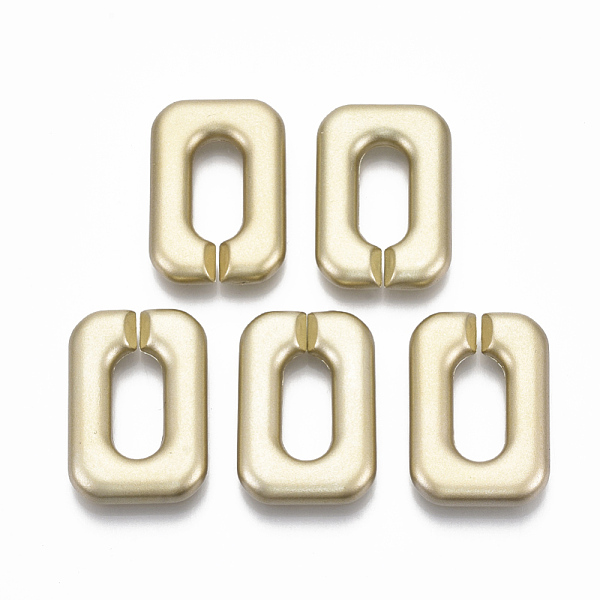 PandaHall Spray Painted CCB Plastic Linking Rings, Quick Link Connectors, For Jewelry Cross Chains Making, Rectangle, Gold, 34x23x6mm, Inner...
PandaHall Spray Painted CCB Plastic Linking Rings, Quick Link Connectors, For Jewelry Cross Chains Making, Rectangle, Gold, 34x23x6mm, Inner...