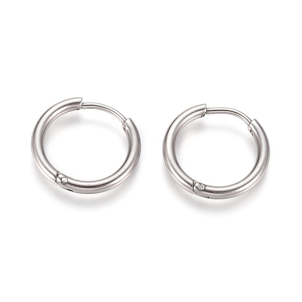 PandaHall 202 Stainless Steel Huggie Hoop Earrings, Hypoallergenic Earrings, with 316 Surgical Stainless Steel Pin, Stainless Steel Color...
PandaHall 202 Stainless Steel Huggie Hoop Earrings, Hypoallergenic Earrings, with 316 Surgical Stainless Steel Pin, Stainless Steel Color...