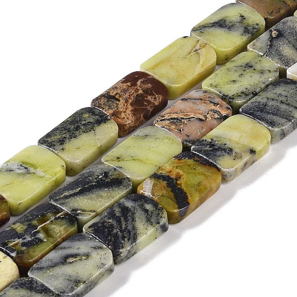 PandaHall Natural Yellow Turquoise(Jasper) Beads Strands, Rectangle, 13x18x6mm, Hole: 0.8mm, about 22pcs/strand, 15.75''(40cm) Yellow...
PandaHall Natural Yellow Turquoise(Jasper) Beads Strands, Rectangle, 13x18x6mm, Hole: 0.8mm, about 22pcs/strand, 15.75''(40cm) Yellow...