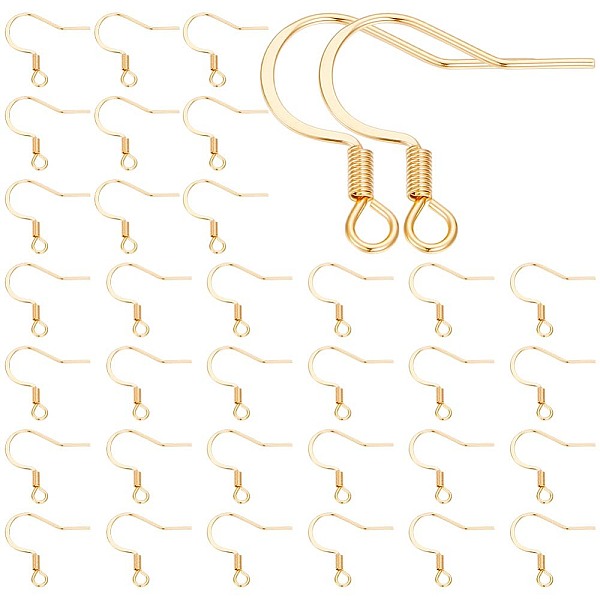 PandaHall UNICRAFTALE about 100pcs 304 Stainless Steel French Earring Hooks, and Golden Hypoallergenic Flat Earring Hooks Accessories for...
PandaHall UNICRAFTALE about 100pcs 304 Stainless Steel French Earring Hooks, and Golden Hypoallergenic Flat Earring Hooks Accessories for...